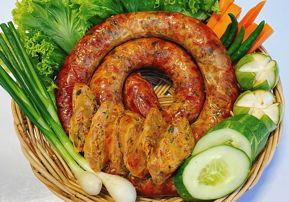 Saucisse de Chiang Mai, Nord de la Thaïlande